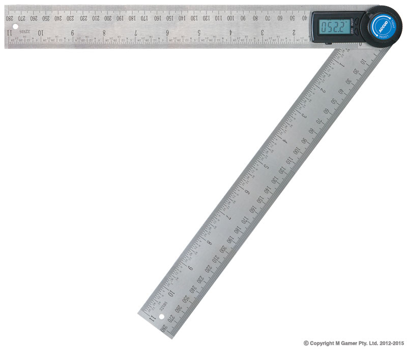 360� Protractor & 500mm Combination Ruler